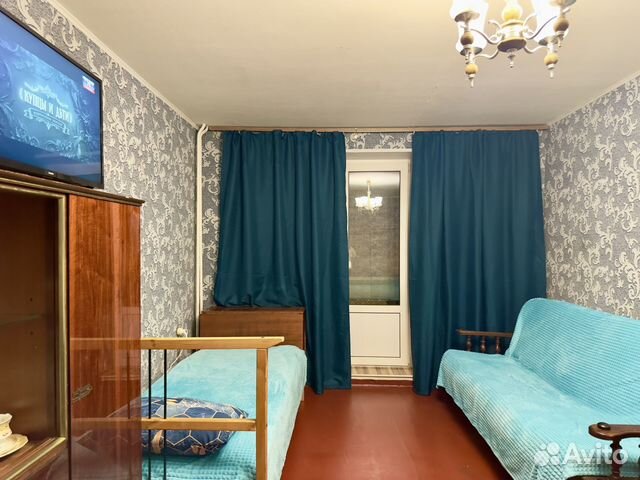 

1-к. квартира, 38 м², 3 кровати