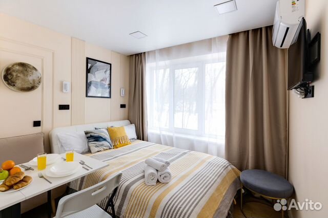 

Квартира-студия, 16 м², 2 кровати