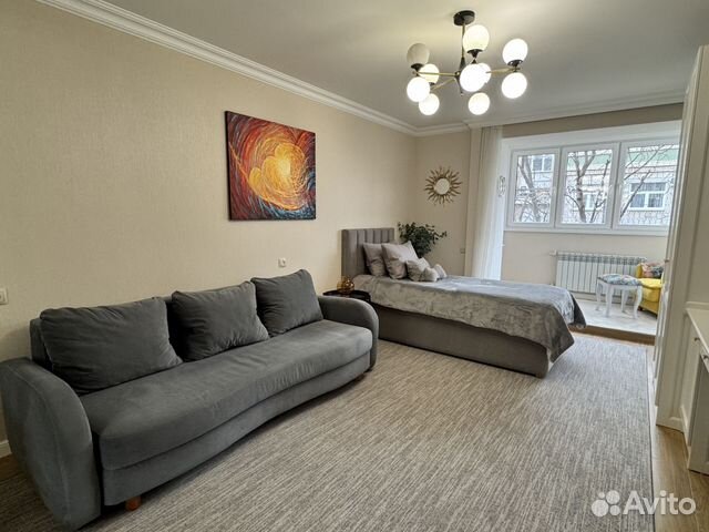 

1-к. квартира, 38 м², 2 кровати