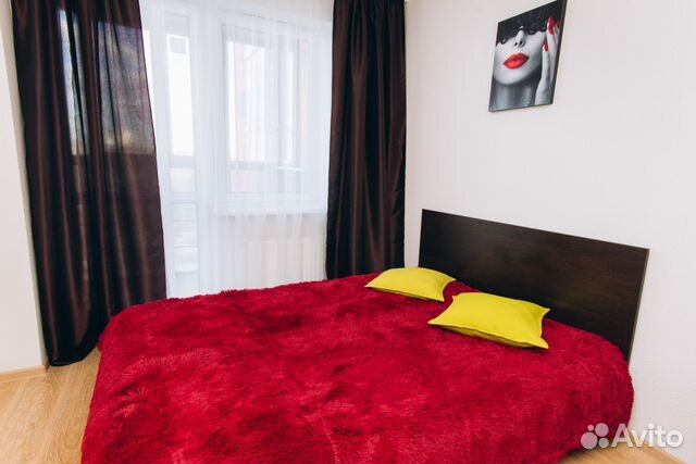 

1-к. квартира, 42 м², 4 кровати