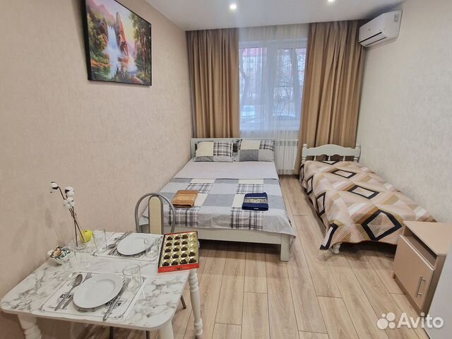 

Квартира-студия, 18 м², 2 кровати