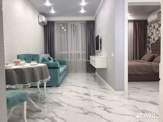 

1-к. квартира, 40 м², 2 кровати