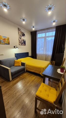 

Квартира-студия, 22 м², 2 кровати