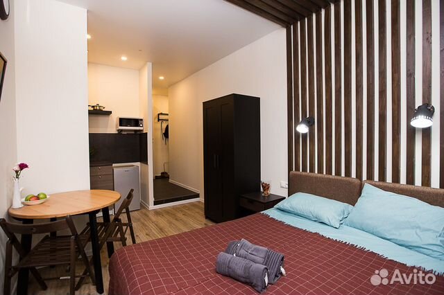 

Квартира-студия, 23 м², 1 кровать
