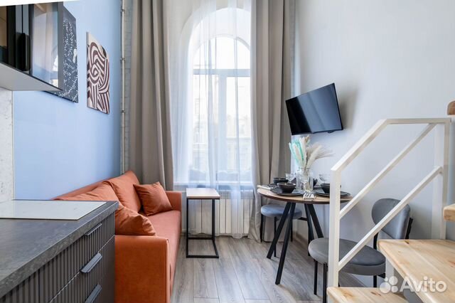 

Квартира-студия, 19 м², 2 кровати