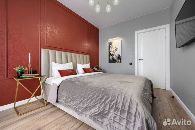 

1-к. квартира, 35 м², 2 кровати