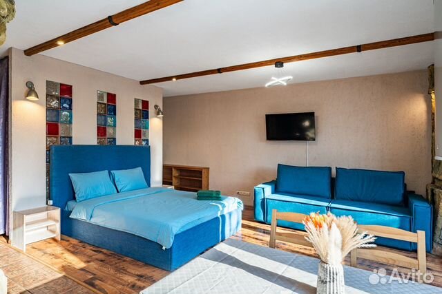 

Квартира-студия, 42 м², 3 кровати