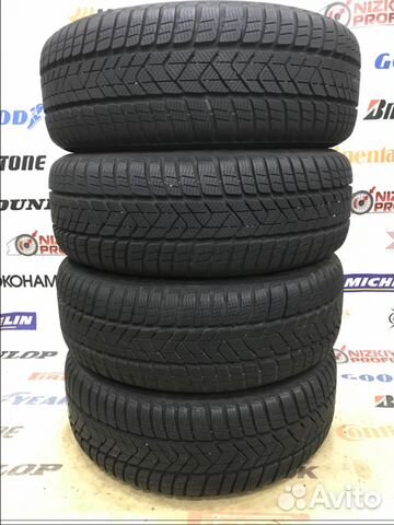 Зимние шины бу Pirelli sotte zero 3 225 55 17 rsc