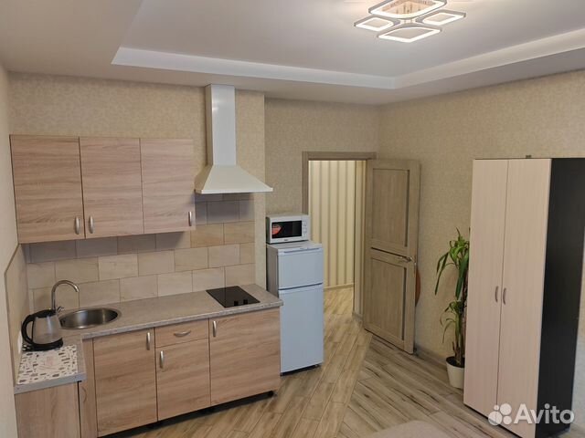 

Квартира-студия, 28 м², 2 кровати