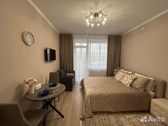 

Квартира-студия, 24 м², 2 кровати