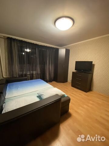 

1-к. квартира, 42 м², 2 кровати