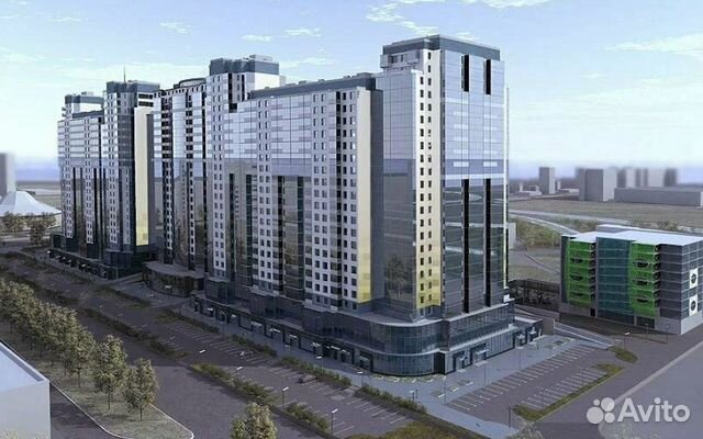 

1-к. квартира, 39 м², 2 кровати