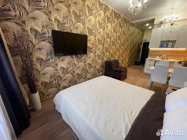 

Квартира-студия, 30 м², 2 кровати