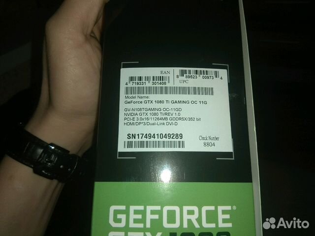 Gigabyte GeForce GTX 1080 Ti 1544Mhz PCI-E 3.0 112