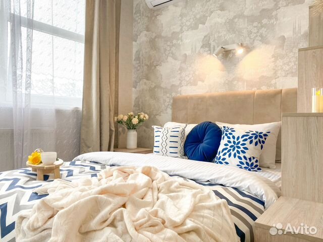 

1-к. квартира, 40 м², 2 кровати