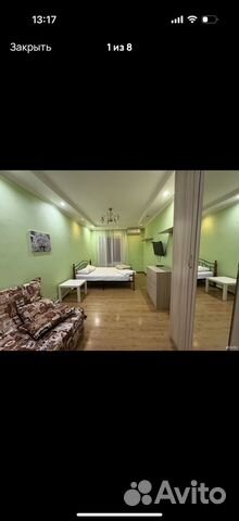 

1-к. квартира, 27 м², 2 кровати