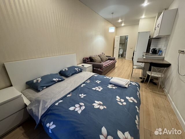 

Квартира-студия, 18 м², 2 кровати