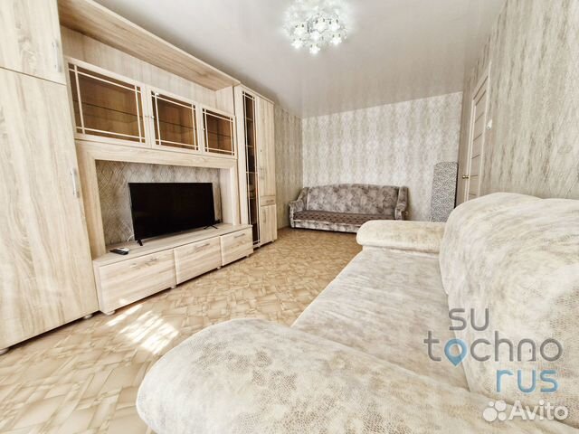 

1-к. квартира, 34 м², 2 кровати