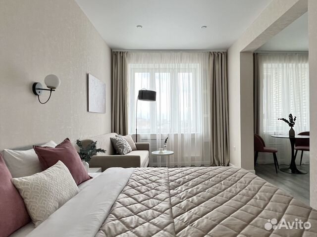 

Квартира-студия, 35,5 м², 2 кровати