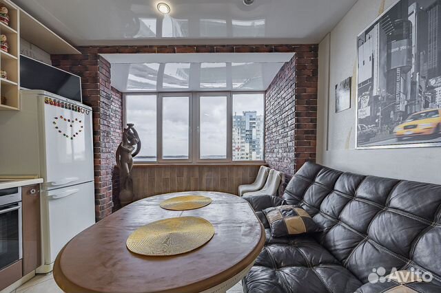 

1-к. квартира, 44 м², 2 кровати