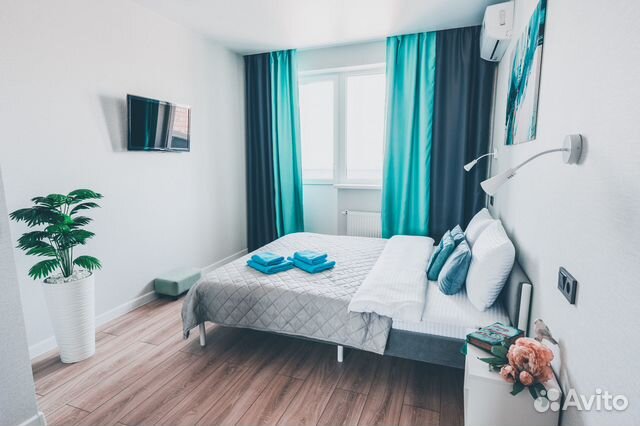 

1-к. квартира, 36 м², 2 кровати