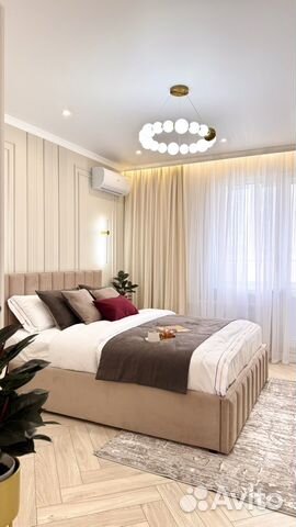 

2-к. квартира, 61 м², 2 кровати