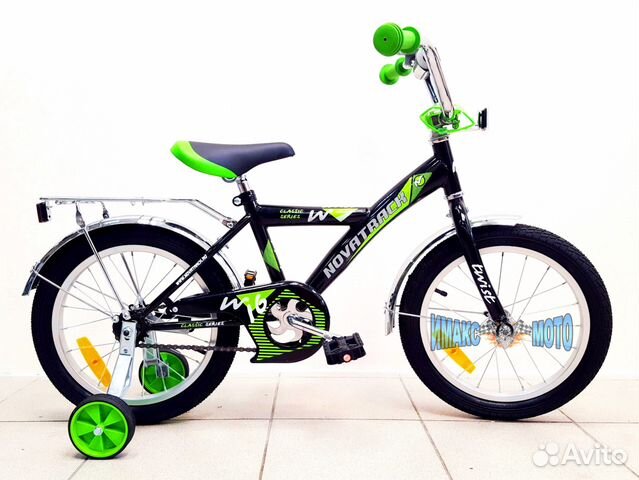 Детский велосипед Novatrack 16 Twist черный Детский велосипед Novatrack 16 Twist черный
