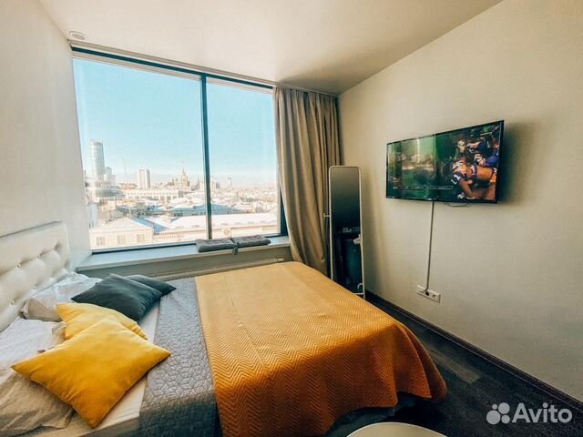 

Квартира-студия, 40 м², 2 кровати