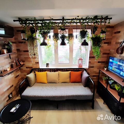 

Квартира-студия, 45 м², 3 кровати