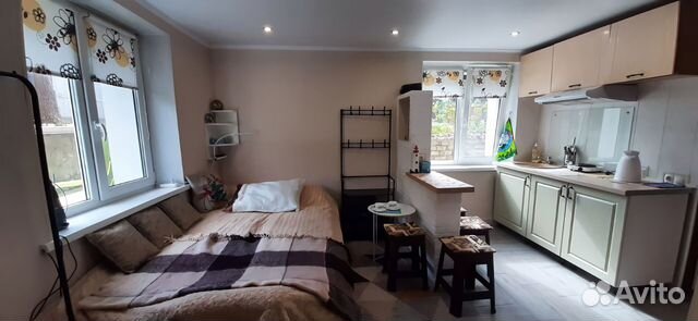 

1-к. квартира, 20 м², 2 кровати