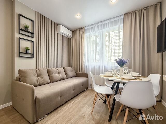 

1-к. квартира, 30 м², 2 кровати