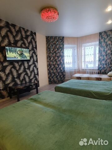 

1-к. квартира, 40 м², 3 кровати