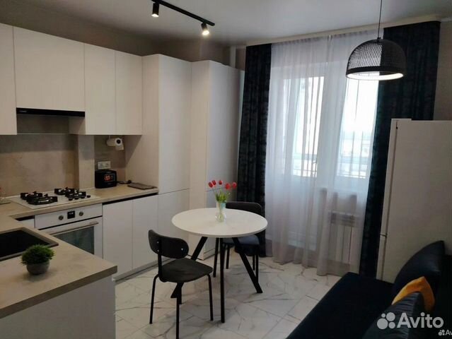 

1-к. квартира, 44 м², 2 кровати