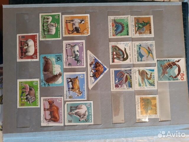 Коллекция марок из 121 шт