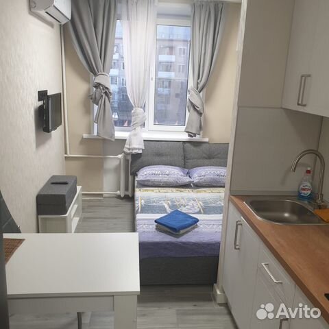 

Квартира-студия, 24 м², 1 кровать