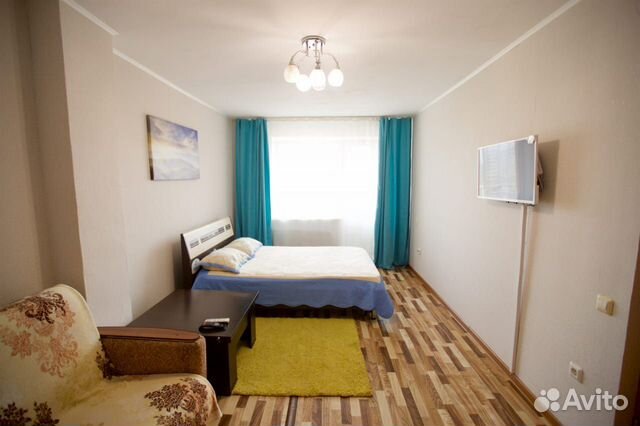 

1-к. квартира, 60 м², 2 кровати