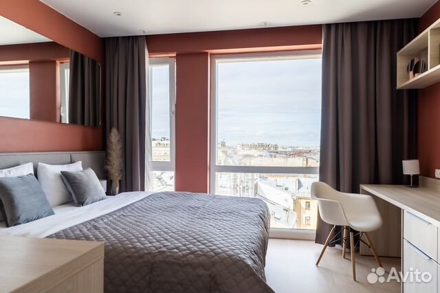 

Квартира-студия, 27 м², 1 кровать