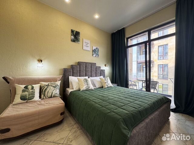 

Квартира-студия, 30 м², 1 кровать