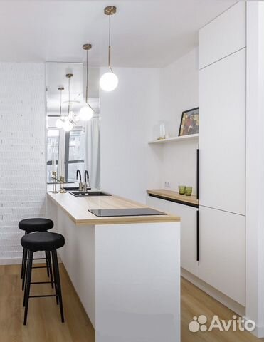 

1-к. квартира, 42 м², 2 кровати