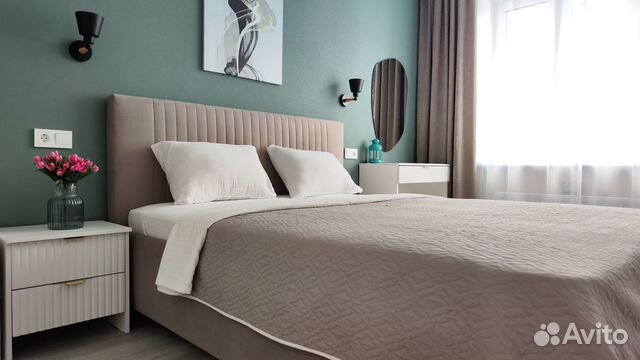 

2-к. квартира, 45 м², 2 кровати