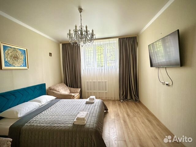 

1-к. квартира, 60 м², 2 кровати