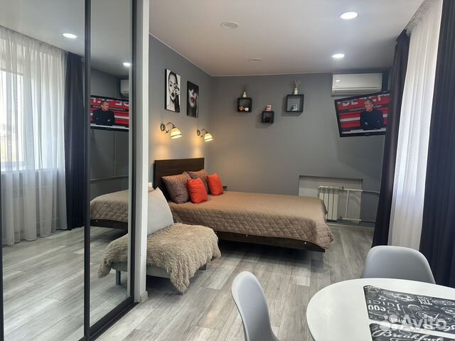 

Квартира-студия, 26 м², 2 кровати