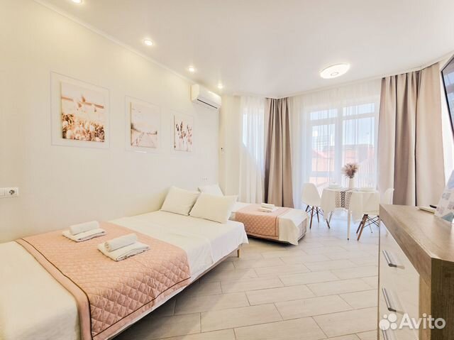 

Квартира-студия, 29,1 м², 2 кровати