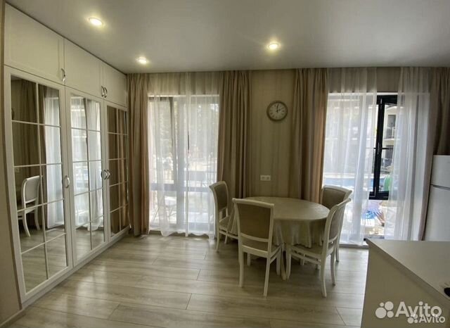 

1-к. квартира, 45 м², 2 кровати