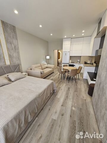

Квартира-студия, 42 м², 2 кровати