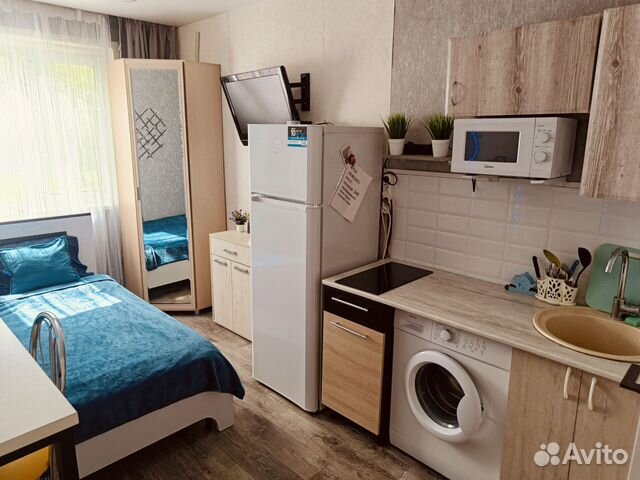 

Квартира-студия, 15 м², 1 кровать