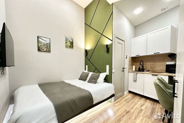 

Квартира-студия, 15 м², 1 кровать