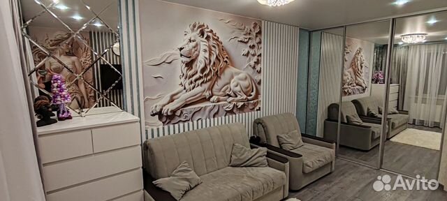 

1-к. квартира, 33 м², 2 кровати
