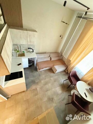 

Квартира-студия, 30 м², 2 кровати