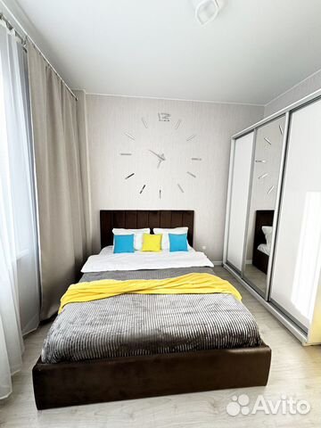 

1-к. квартира, 42 м², 2 кровати